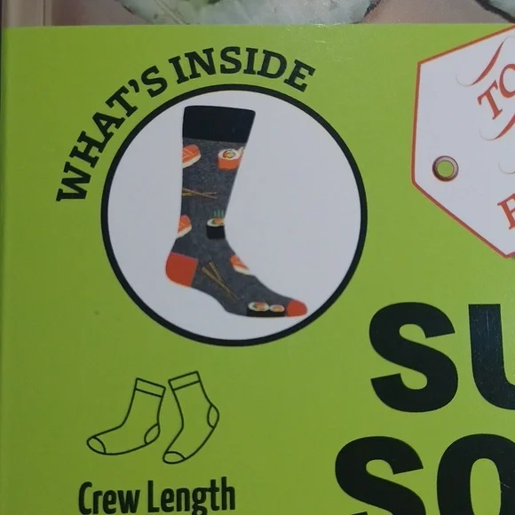 Sushi Socks NWT - Picture 3 of 5